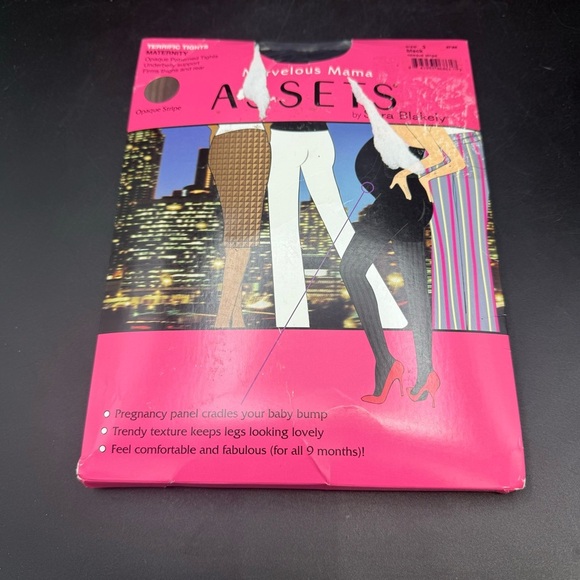 Marvelous Mama Assets Maternity tights size 3 Opaque - Picture 1 of 6